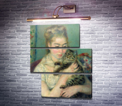 Жінка з котом
