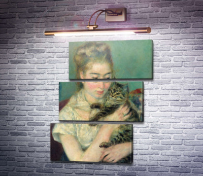 Женщина с котом