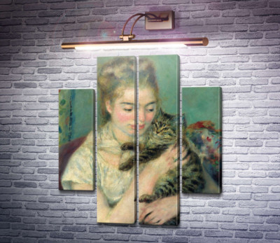 Жінка з котом