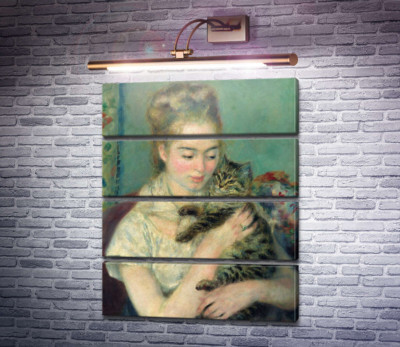 Женщина с котом