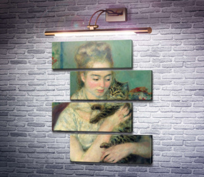 Женщина с котом
