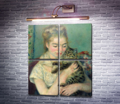 Женщина с котом