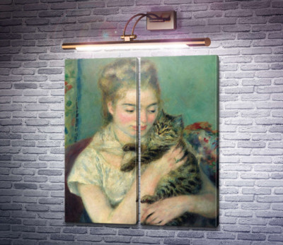 Женщина с котом