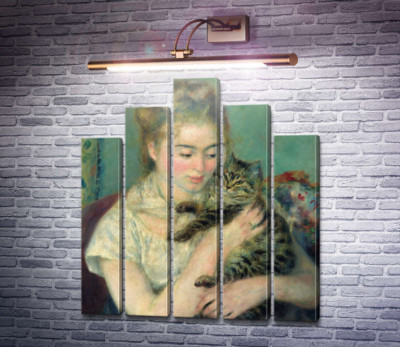 Женщина с котом