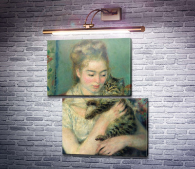 Женщина с котом