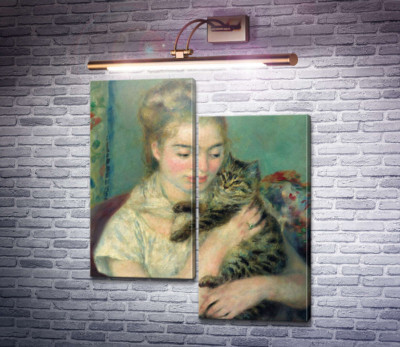 Женщина с котом