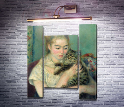 Жінка з котом