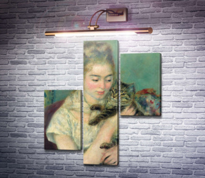 Женщина с котом