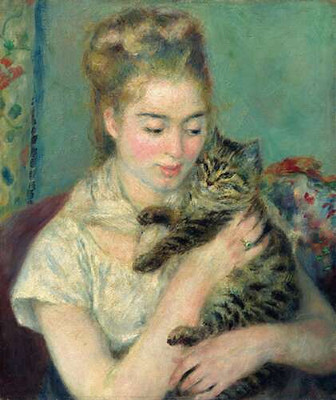 Жінка з котом