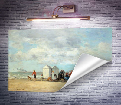 На пляжі