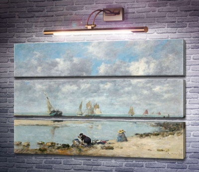 Прачки на березі річки поблизу Трувіля