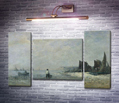 Рибалки в Віллервіле, відлив
