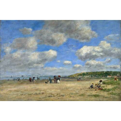 Пляж в Турвиль- ле- Сабло