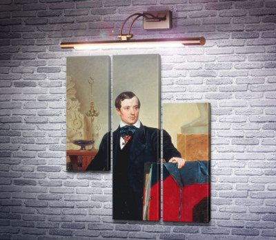 Портрет архитектора и художника А. П. Брюллова