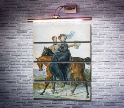 Портрет К. А. і М. Я. Наришкіних