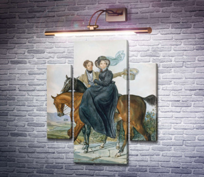 Портрет К. А. і М. Я. Наришкіних