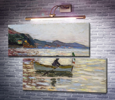 Лодка в море. Рапалло