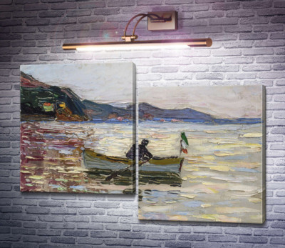 Лодка в море. Рапалло
