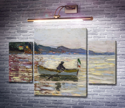 Лодка в море. Рапалло