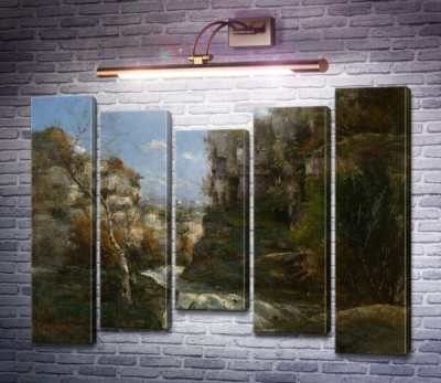 Скалы близ Орнана