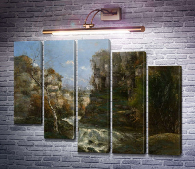 Скалы близ Орнана