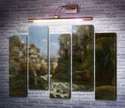 Скалы близ Орнана