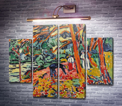 Краєвид з деревами