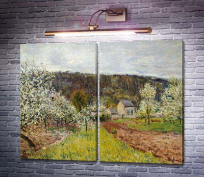 Дождливая весна близ Парижа
