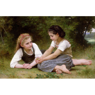 В орешнике