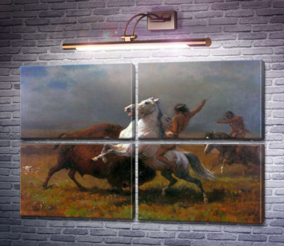Последний буйвол (этюд)