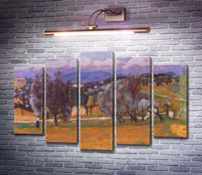 Пейзаж с горами