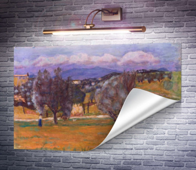 Пейзаж с горами