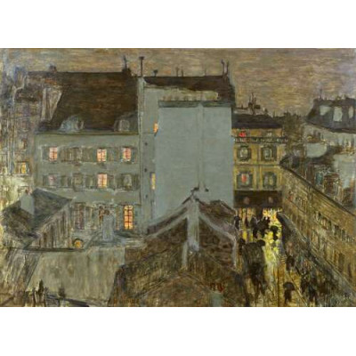 Монмартр во время дождя