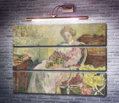 Женщина с кошкой