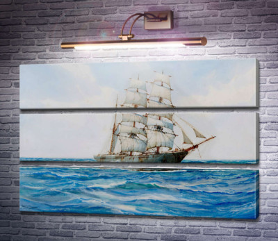 Корабль Минни Ахтен в море