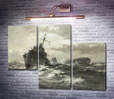 HMS Fame визнає підводний човен союзника
