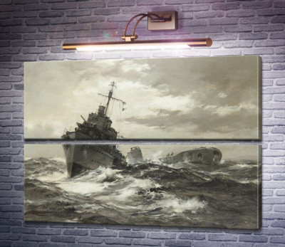 HMS Fame визнає підводний човен союзника