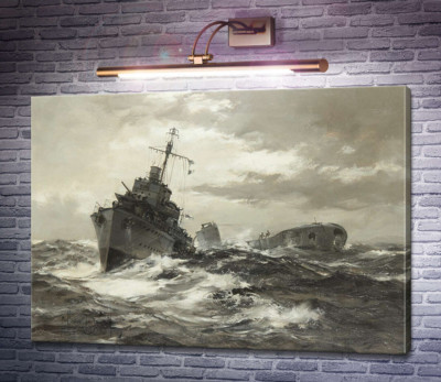 HMS Fame визнає підводний човен союзника