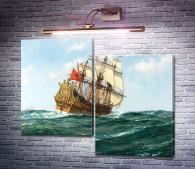 HMS Sovereign of the Seas под голландскими флагами