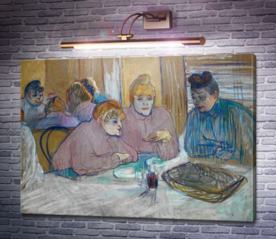 Дамы в столовой