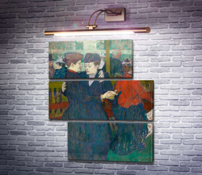 Две вальсирующие женщины, Мулен Руж