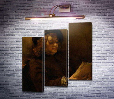 Портрет Титуса, читающего книгу