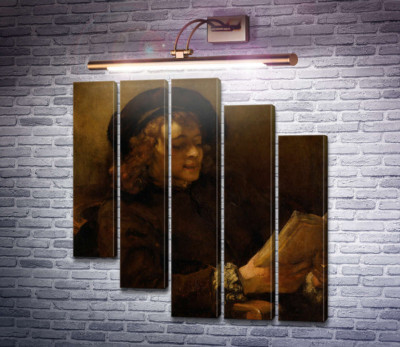 Портрет Титуса, читающего книгу