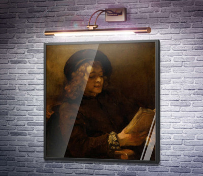 Портрет Титуса, читающего книгу