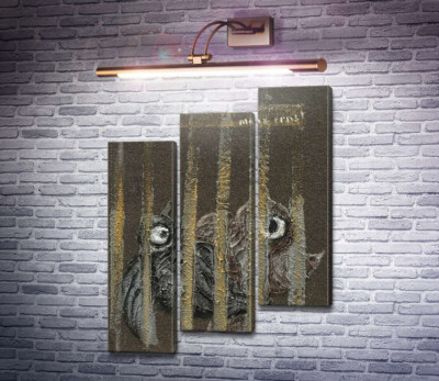 Птицы в клетке
