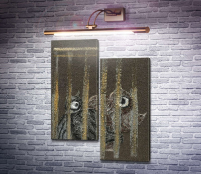 Птицы в клетке