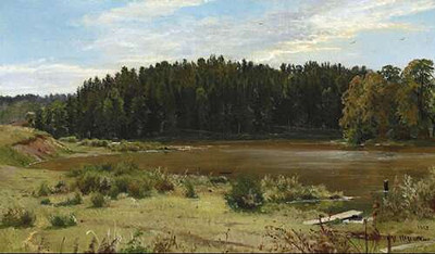 Річка на узліссі, 1882