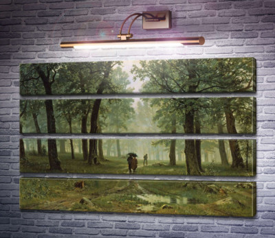 Дождь в дубовом лесу, 1891