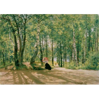 Около дачи (На даче), 1894