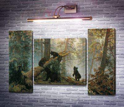 Ранок у сосновому борі. Morning in a Pine Forest